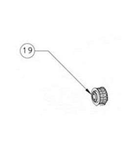 Polea eje tracción limpiafondos Dolphin / Superkleen Astralpool. 21585R5026 2