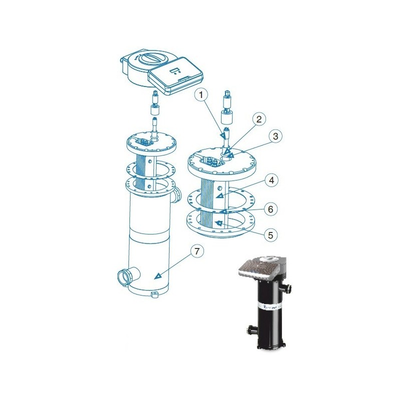 Repuesto electrodo NEO-12 Idegis. R-042