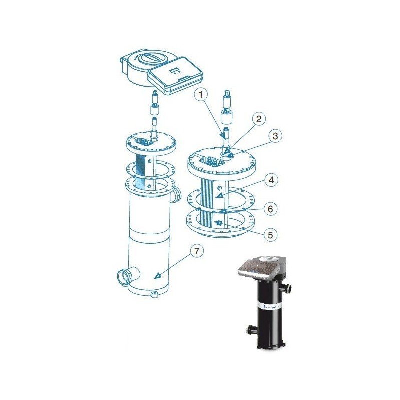 Repuesto electrodo NEO-24 Idegis. R-043