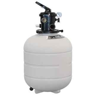 FILTRO MILLENIUM CON SALIDA TOP T/ZUNCHO 9000 L/H D.480 MM SAL. 1 1/2. 33816