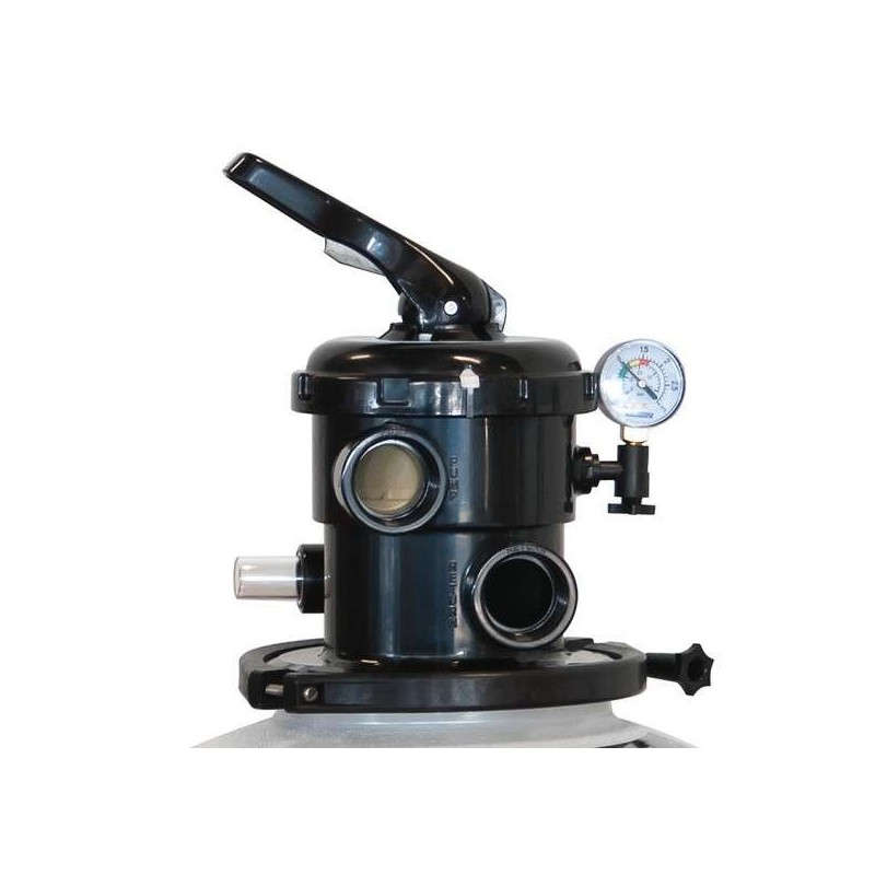FILTRO MILLENIUM CON SALIDA TOP T/ZUNCHO 12000 L/H D.560 MM SAL. 1 1/2. 33817