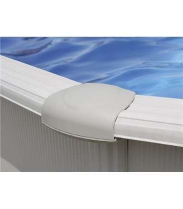 Embellecedor blanco para piscina 1,20m Gre. PIN15P