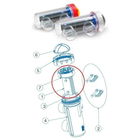 Vaso Celula Serie Tecno (I) Twin-Cell IDEGIS. R-401