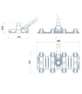 LIMPIAFONDOS FLEXO SHARK CLIP-PALOMILLA 2
