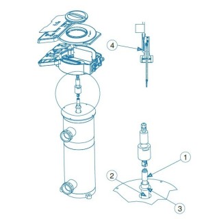 Repuesto lampara Idegis. UVLP-1-150