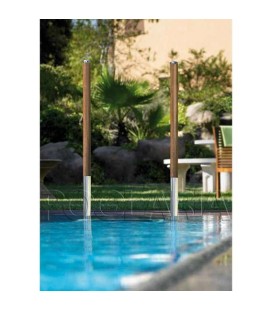 ESCALERA ELEGANCE 3 PELDAÑOS IPE+INOX + 1 SEGURIDAD AISI 316 2