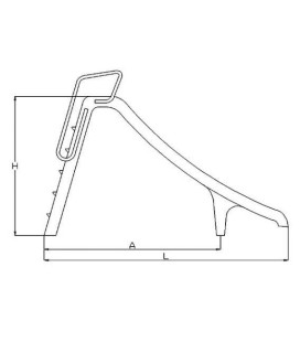 Tobogan Pranaslide 1,5m Astralpool. 00085 2