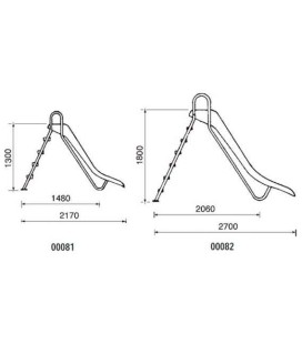 Tobogan recto 1,8m Astralpool. 00082 2