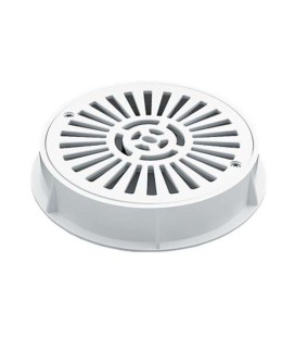 REJA DE DRENAJE PISC. HORM. D. 200 mm ABS