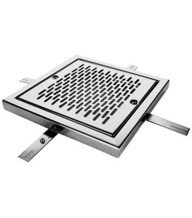 REJA DE DESAGÜE PISC. HORM. 500X500 mm AISI-304