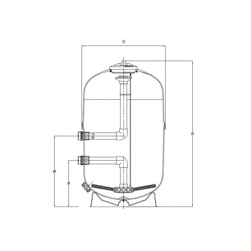 FILTROS ASTER ALTO RENDIMIENTO D.500 SAL 1 1/2". 24768-0100