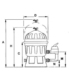 FILTRO DIATOMEAS CLARITY 16.400 L/H 2