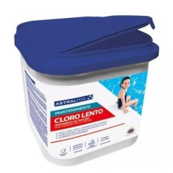 Cloro lento tab 250gr. sin bórico 25Kg. Astralpool. 75366