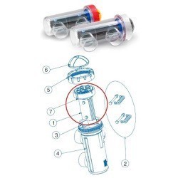 Electrodo célula E-Next / Advance 40 IDEGIS. 72332