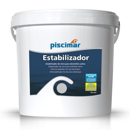 Estabilizador de cloro para electrolisis salina 4 Kg. Piscimar. 200067