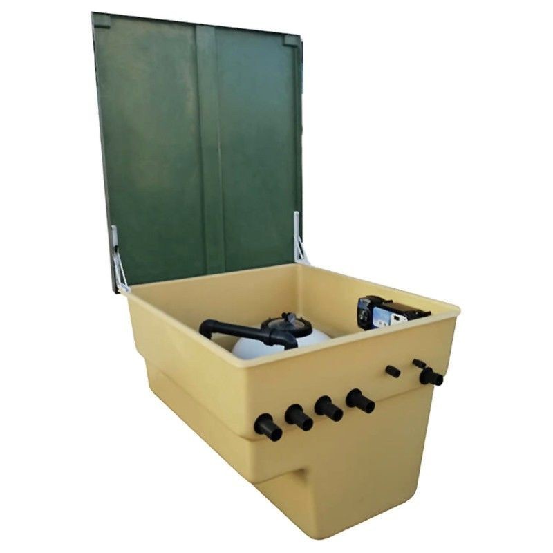 Caseta enterrada piscina equipada Ra Astralpool. 41911