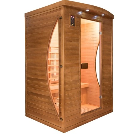 Sauna infrarojos Spectra Poolstar 2 plazas. SN-SPECTRA03R