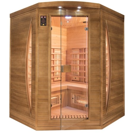 Sauna infrarojos Spectra Poolstar 3 plazas. SN-SPECTRA04C