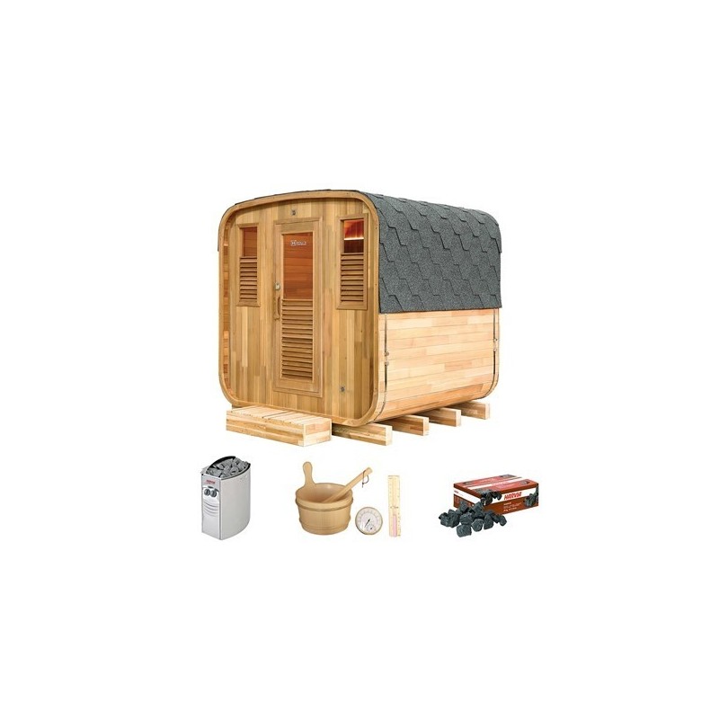 Sauna exterior Gaia Nova Poolstar 6 plazas. HL-B200E