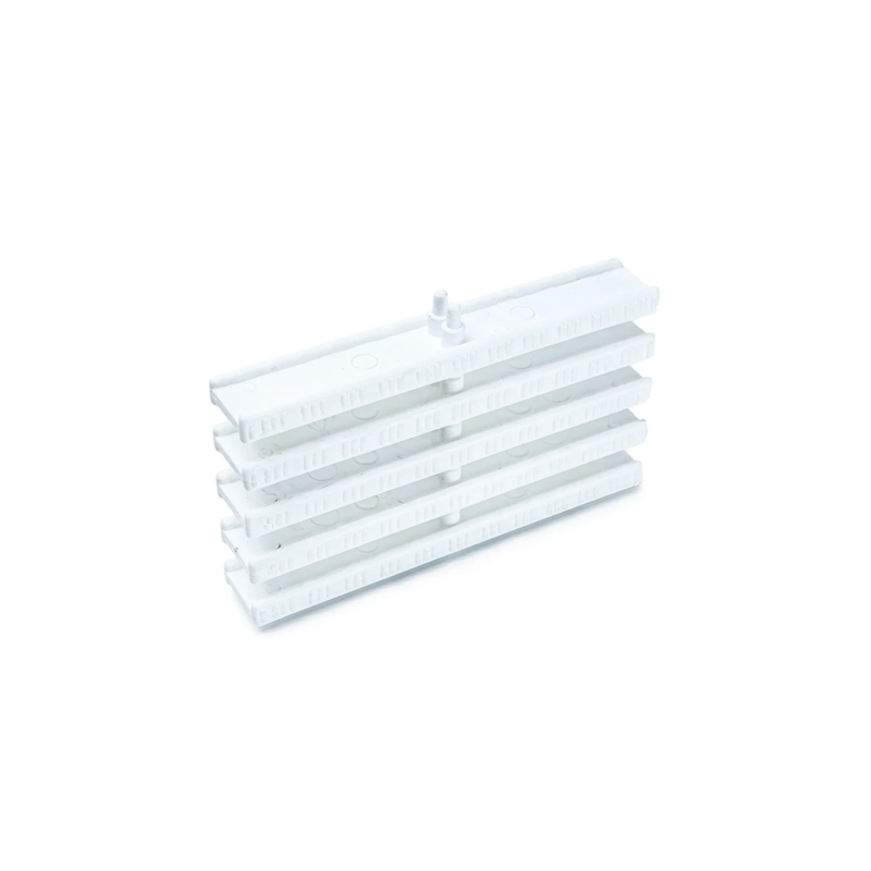 Rejilla piscina blanca curvas reversible 295x35 QP. 500414