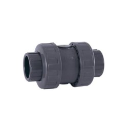 VÁLVULA DE RETENCIÓN DE MUELLE PVC-U (EPDM) ENCOLAR D.63 CEPEX. 09016