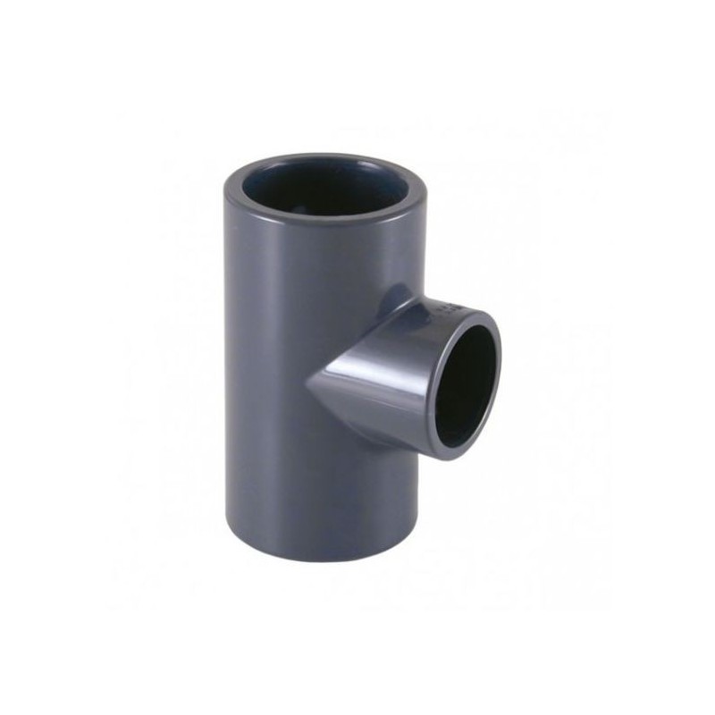 TÉ 90o PVC-U REDUCIDA ENCOLAR CEPEX. 01821