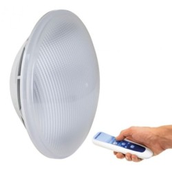 Lámpara LED PAR56 Lumiplus Essential RGB 1100 lm con mando RC 900. 75771