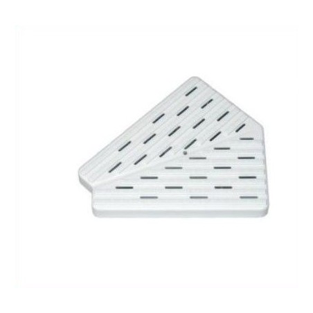 Placa esquina canal rebosadero piscina 45o 35x335mm Astralpool. 22394