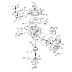 Rueda turbina Letro Sweep Hayward. 101227