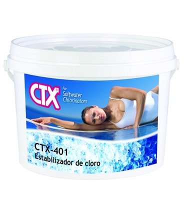 CTX 401. Estabilizador de cloro Electrólisis Salina 5kg. 54495