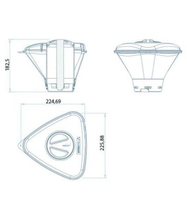 DOSIFICADOR FLOTANTE SHARK PARA 5 PASTILLAS DE 200gr 2