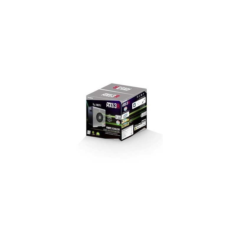 Bomba de calor para piscina Poolex Mag 3KW. PC-MAG030