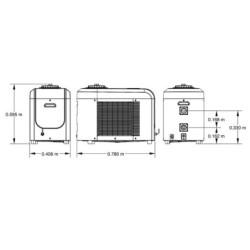 Bomba de calor piscina Poolex Poolican. PC-POOLICAN-2GD