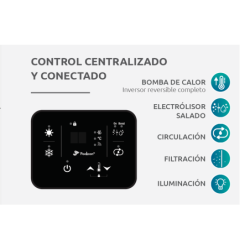 Bomba de calor piscina Poolex Poolican. PC-POOLICAN-2GD
