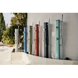 Ducha solar piscina Jolly Go 20L. Verde Opalino. DS-JG141-6027