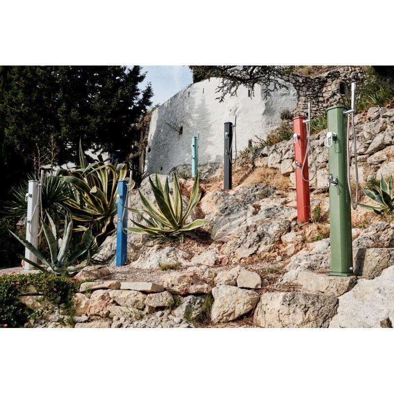 Ducha solar piscina Jolly Go 20L. Verde Reseda. DS-JG141-6011