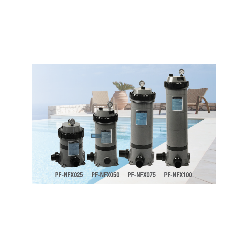 Filtro Poolex Monocartucho Netflux 25. PF-NFX025