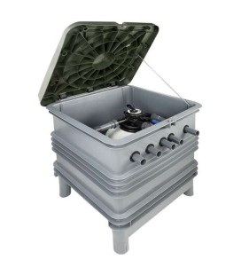 Caseta enterrada piscina RAMSÉS ASTER 550 + SENA 1 CV S/A. 41910