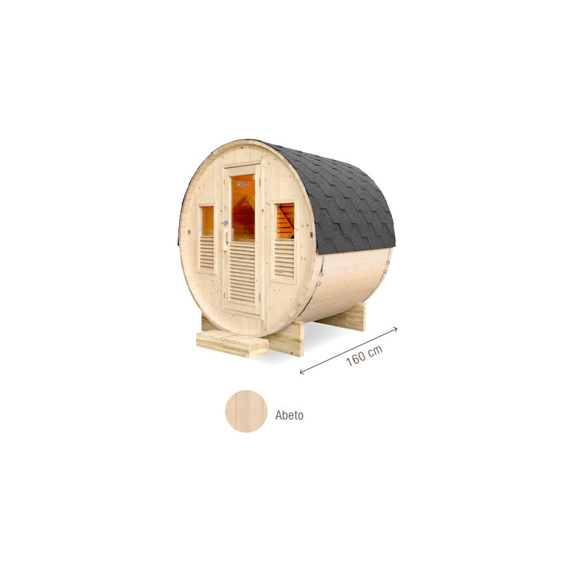 Sauna exterior Gaïa Bella Poolstar 3 plazas. HL-T160E