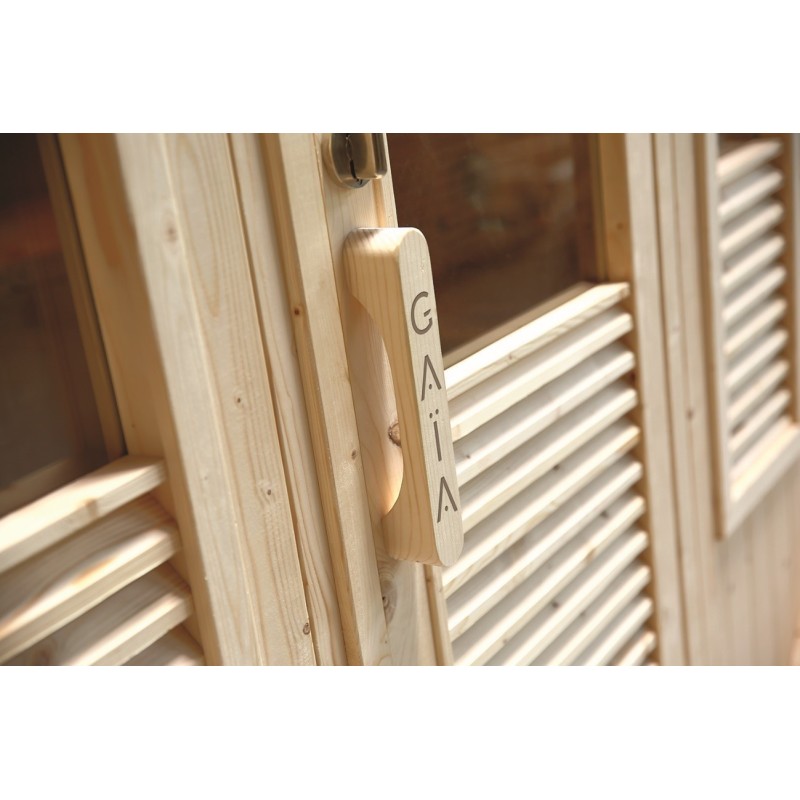 Sauna exterior Gaïa Bella Poolstar 3 plazas. HL-T160E