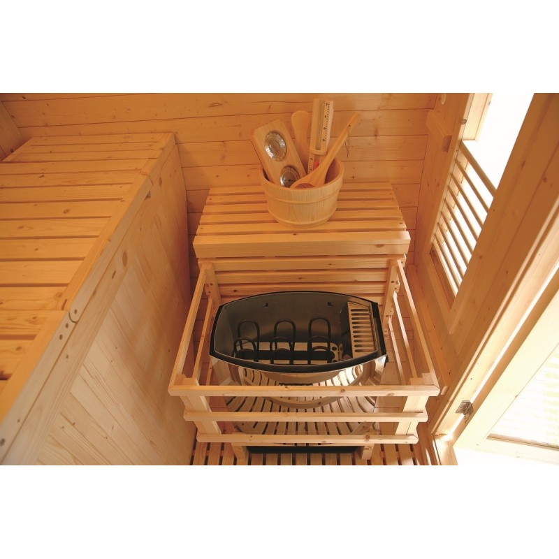 Sauna exterior Gaïa Bella Poolstar 3 plazas. HL-T160E