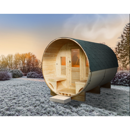 Sauna exterior Gaïa Luna Poolstar 6 plazas. HL-T250E