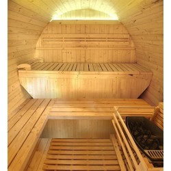 Sauna exterior Gaïa Luna Poolstar 6 plazas. HL-T250E