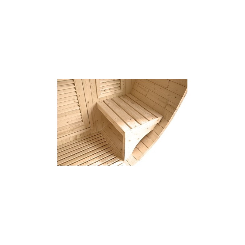 Sauna exterior Gaïa Luna Poolstar 6 plazas. HL-T250E