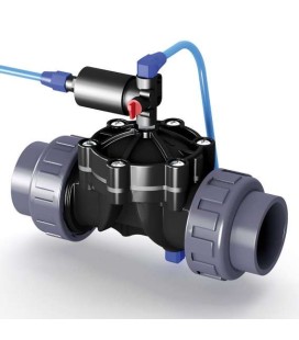 VALVULA DE SEGURIDAD MULTIPORT AUTOMÁTICA 1 1/2" CONEXIÓN DOBLE MANGUITO LISO Ø 50