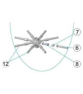 Manguito enlace 1" Astralpool. 06439 2