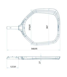Recogehojas plano Shark Astralpool. 36613 2