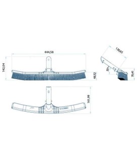 Cepillo shark de fondo Astralpool. 36615 2