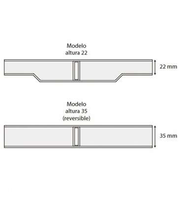 Rejilla transversal blanco para curvas 245mm Astralpool. 11108