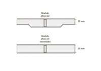 Rejilla transversal blanco para curvas 245mm Astralpool. 11108